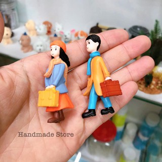 Mô hình cặp đôi nam nữ trang trí