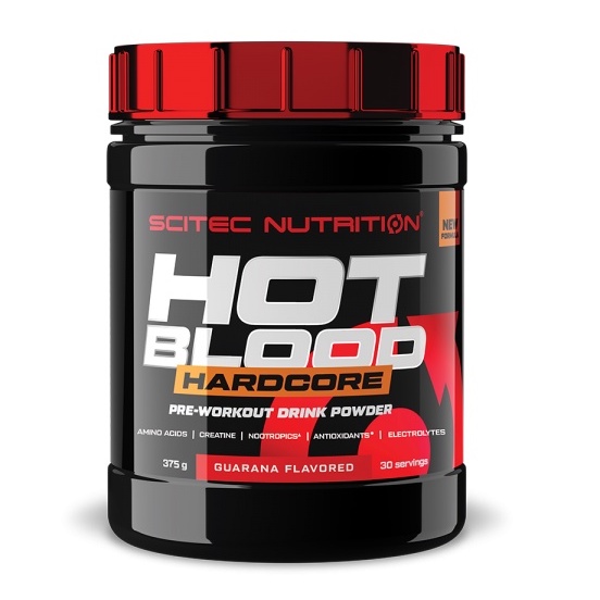 Pre workout | Hot Blood HARDCORE  |  Tăng Năng Lượng Sức Mạnh - Nhập Khẩu Châu Âu