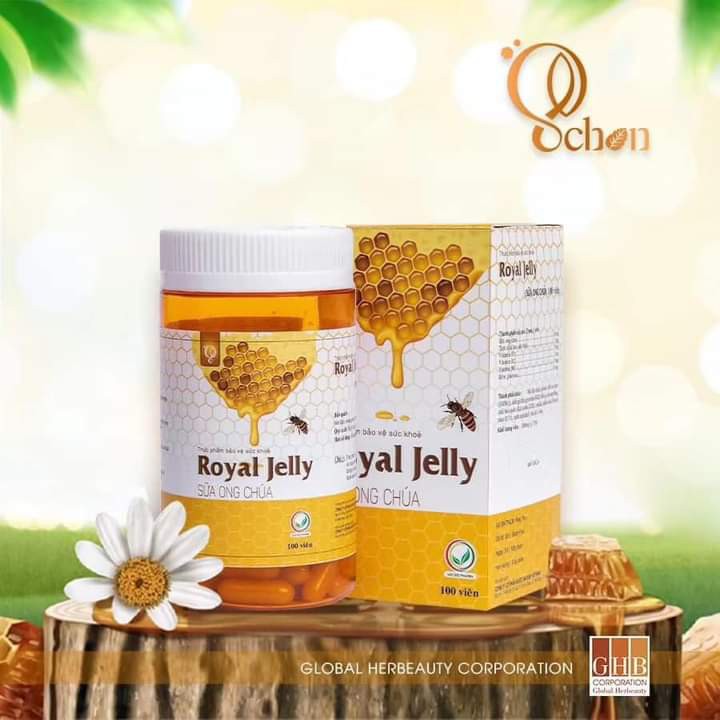 Viên Uống Sữa Ong Chúa Royal Jelly Schon (Sữa ong chúa 100 viên) [Uy Tín+Chính Hãng+Date mới]