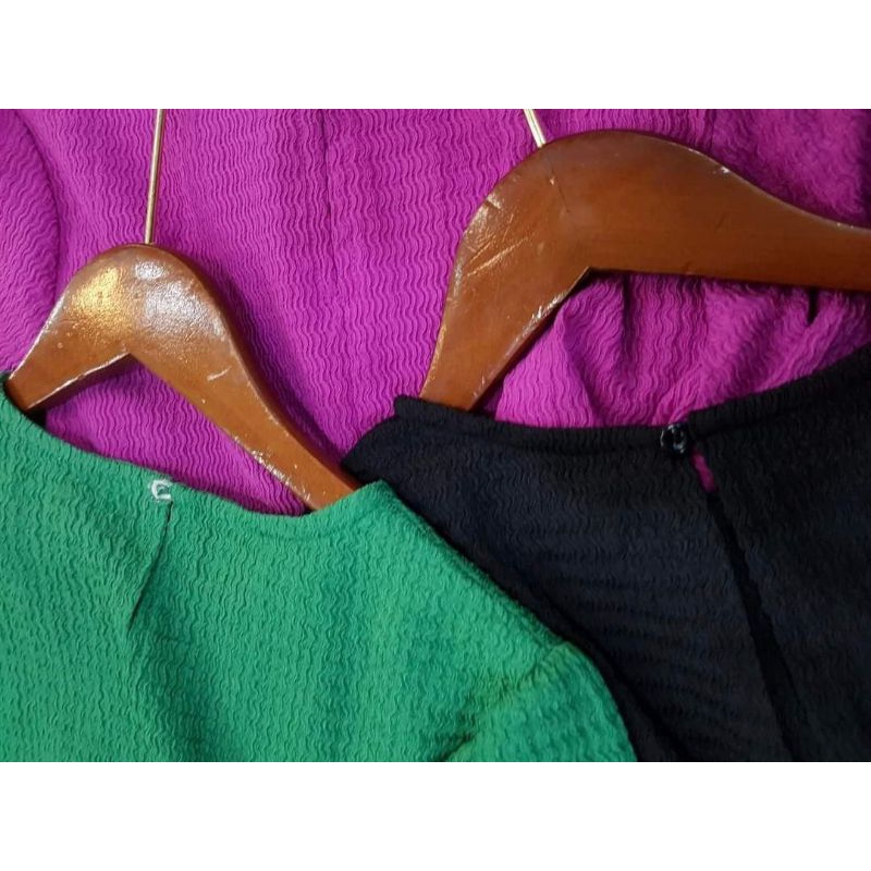 Váy xòe đuôi cá VERO MODA vải dập phồng