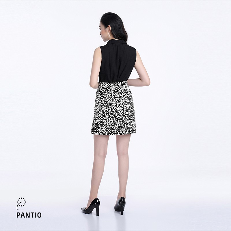 Chân váy ngắn chất liệu demin dáng chữ A - FJN3576 - PANTIO
