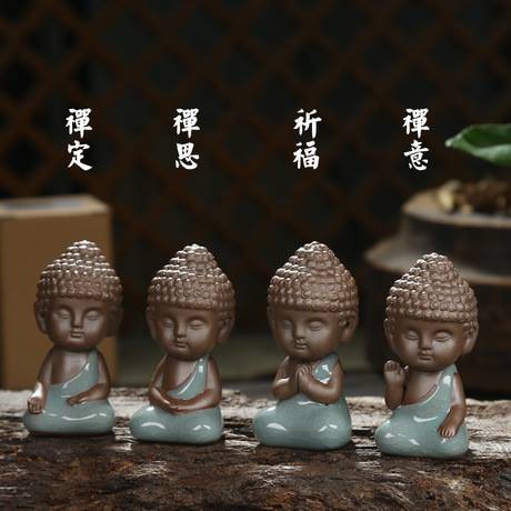 Tượng phật để bàn gốm sứ