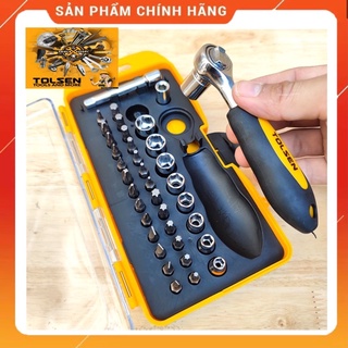 Bộ vít 38 cây TOLSEN 20035 bằng thép cao cấp chống gỉ