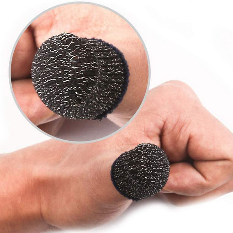 Găng tay Cotton Siêu Mỏng Thoáng Khí Chống Mồ Hôi Bảo Vệ Ngón Tay Chơi Game