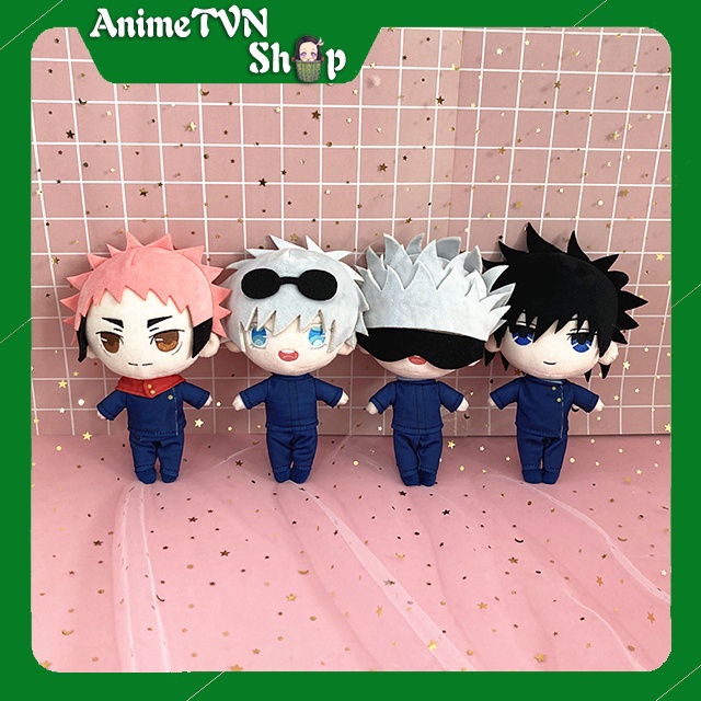 Búp bê nhồi bông hình nhân vật Anime Manga Jujutsu Kaisen 20cm