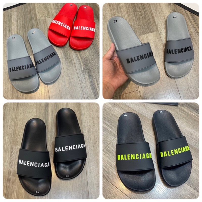 Dép Balenciaga Cao Cấp - Dép Nam full box - Dép Quai Ngang Nam Có Hộp Tặng Kèm