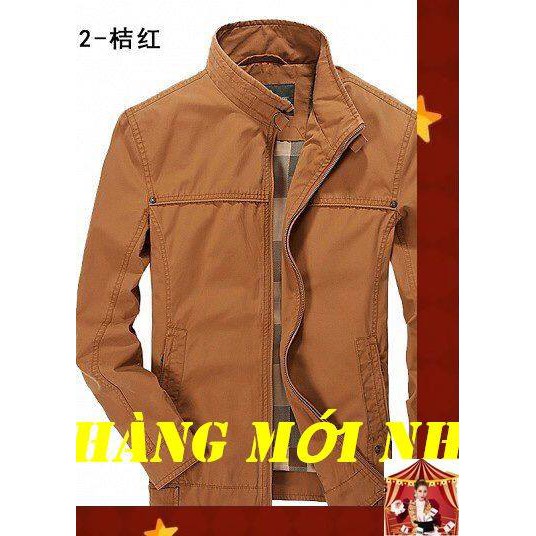 Áo Khoác Kaki Cho Nam2 Lớp Dày Cao Cấp shop bán áo khoác kaki ở tphcm