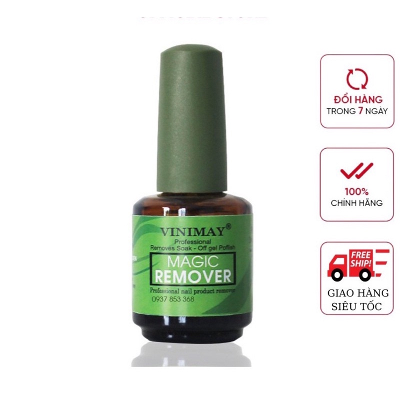 Phá sơn gel Vinimay chai 15ml