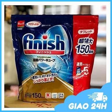  Viên rửa bát Finish Nhật Bản 150 viên dành cho máy rửa bát