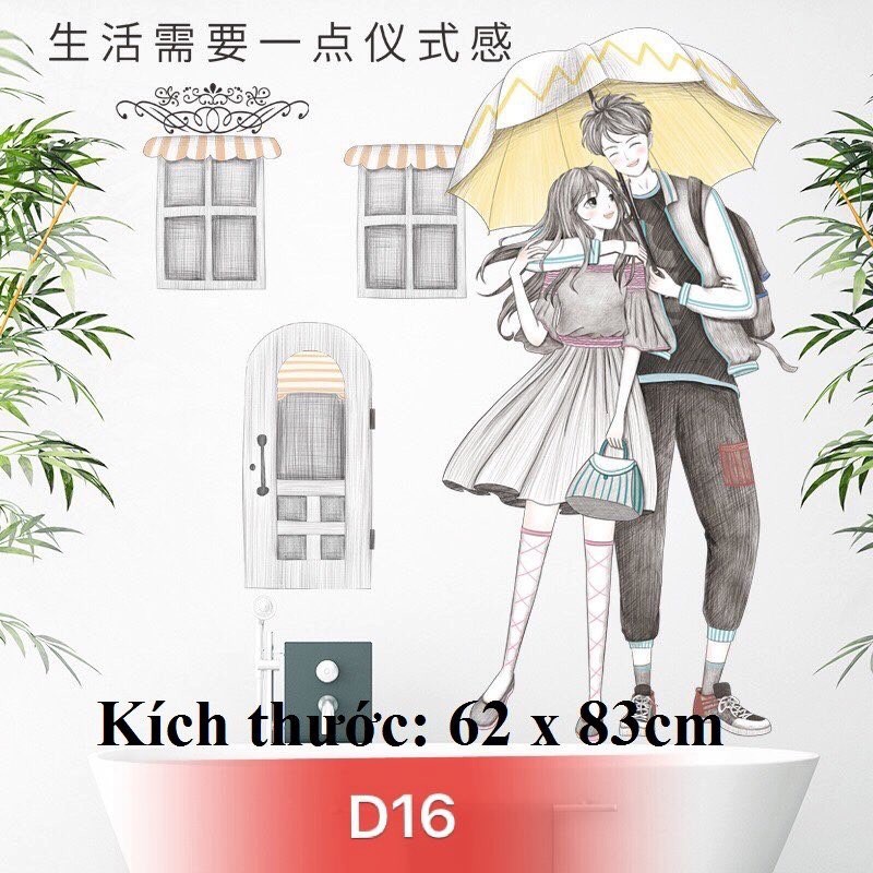 Decal bóc dán từng chi tiết - Mẫu trang trí