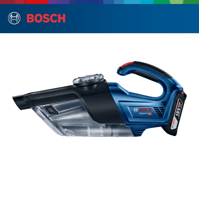 Máy hút bụi Bosch GAS 18V-1 SET (1 pin 18V 3.0Ah, 1 sạc) MỚI