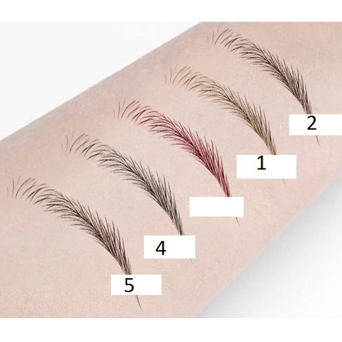 Bút Kẻ Lông Mày Phẩy Sợi 4D Chống Nước Lâu Trôi