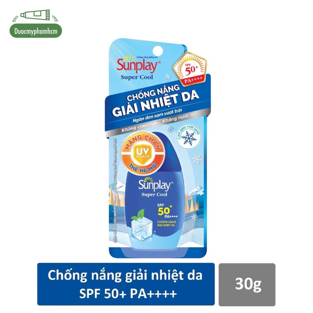 Sữa chống nắng giải nhiệt da Sunplay Super Cool SPF50, PA++++ 30g