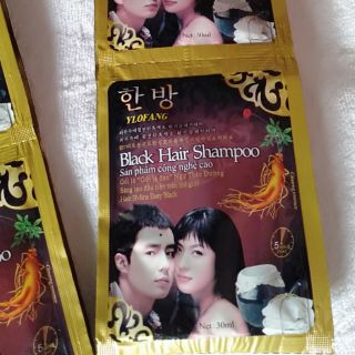 Dầu gội đen tóc (black hair shampoo)