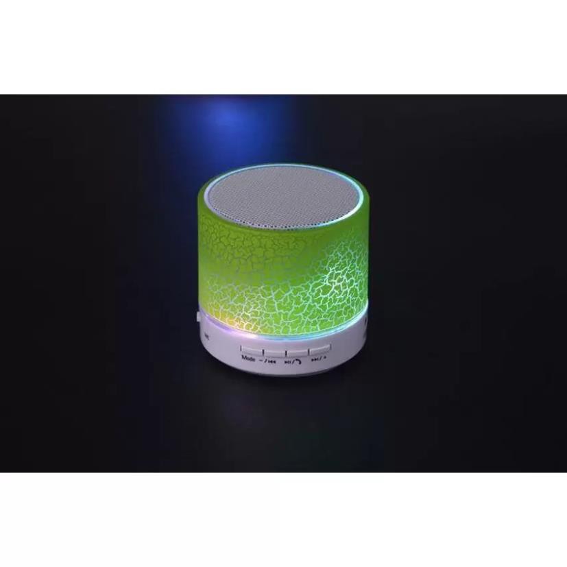 Freeship 50k Loa mini bluetooth HLD-600 led nháy theo nhạc (DC2221)