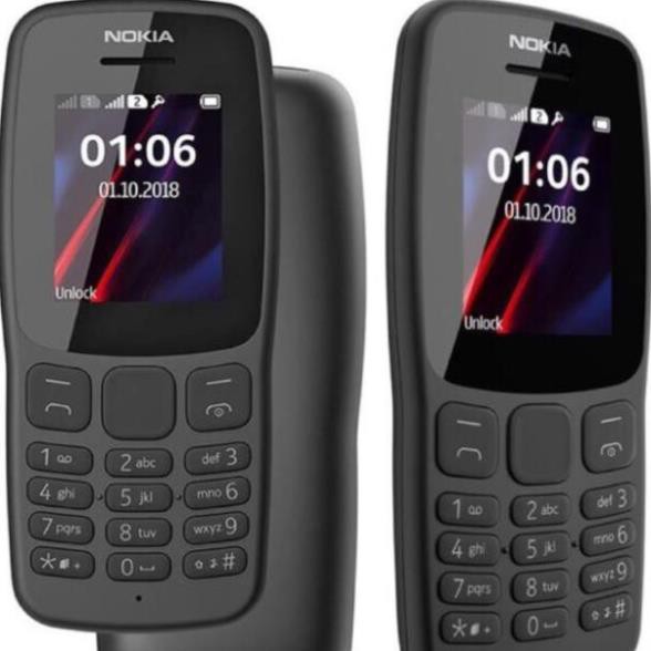 [HOT] ĐIỆN THOẠI NOKIA 106(2018) - Hàng Chính Hãng