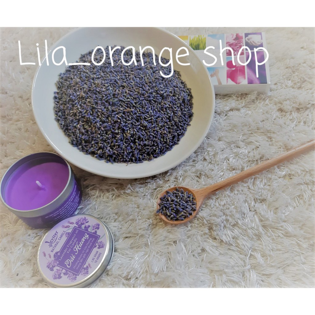 Nụ lavender khô (hoa oải hương) thơm nồng nàn gói nhỏ 5 - 10 gram