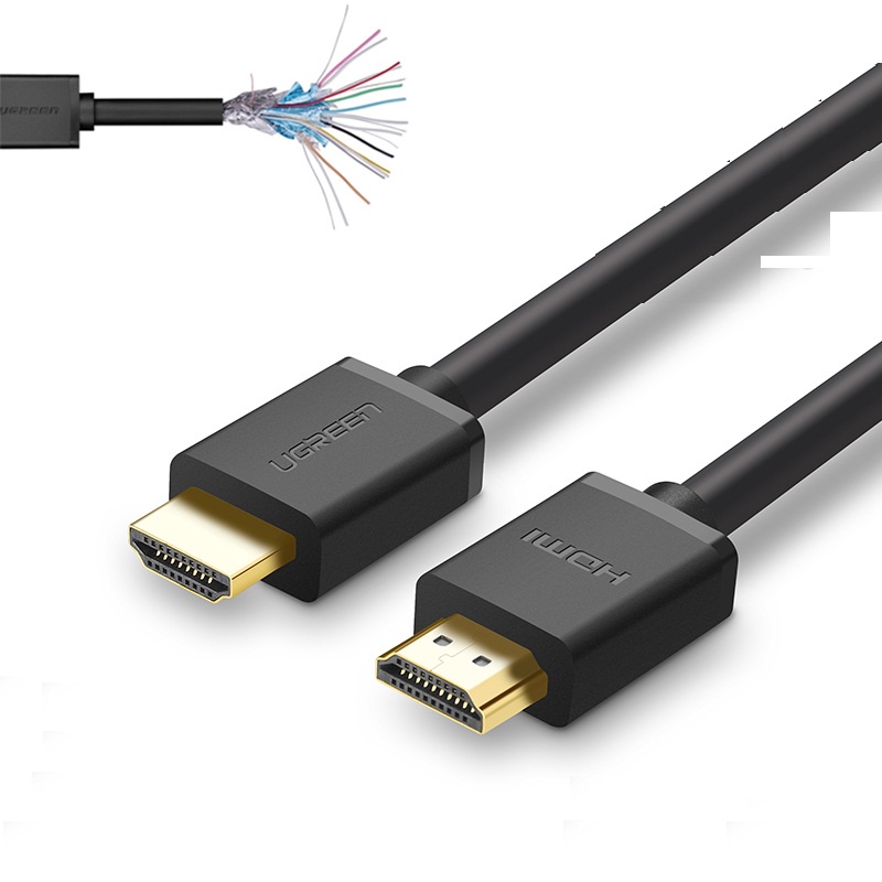 Cáp HDMI V1.4 Ethernet dài 30M Ugreen 10114 (Có chip khuếch đại)