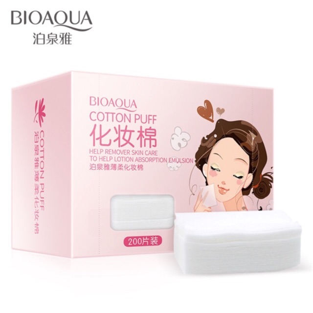 Bông tẩy trang Bioaqua