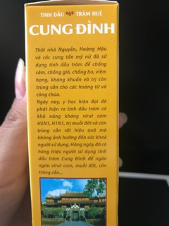 Tinh dầu tràm Cung Đình chai 50ml