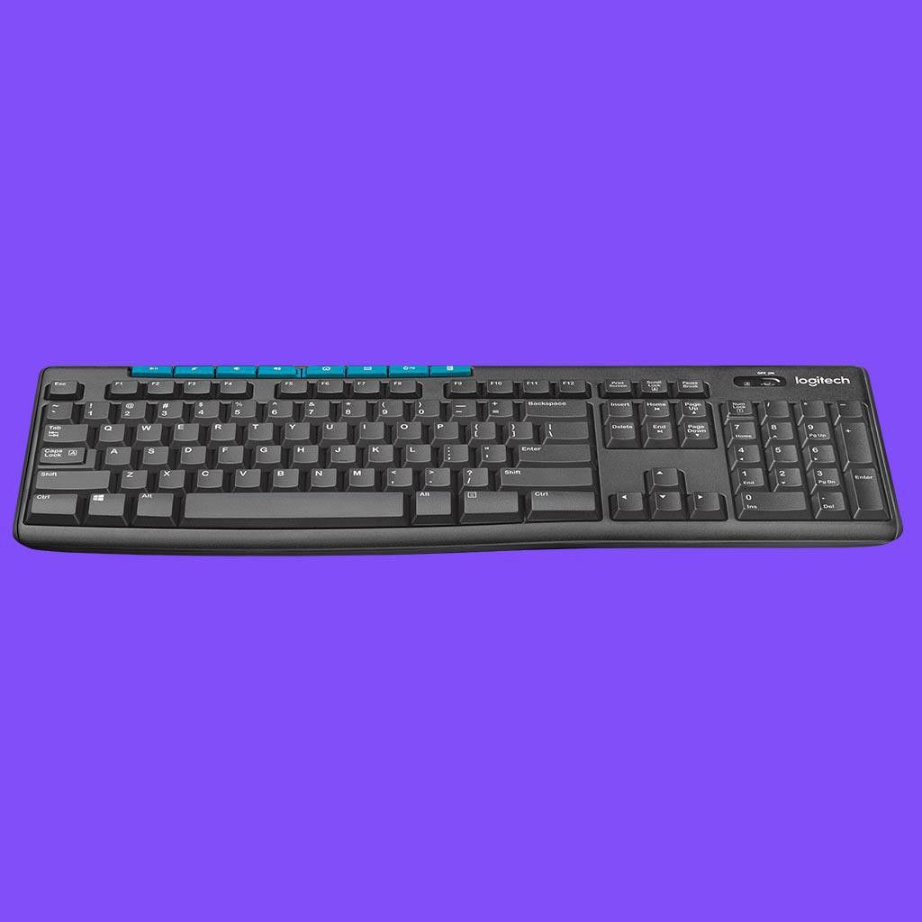 [Trả góp 0% LS] Bộ bàn phím và chuột không dây Logitech MK275