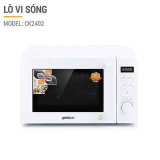 Lò Vi Sóng Goldsun CK1102/2501/2601 700W –Cơ/ Điện Tử 20L - Bảo Hành 12 tháng (Hàng chính hãng)
