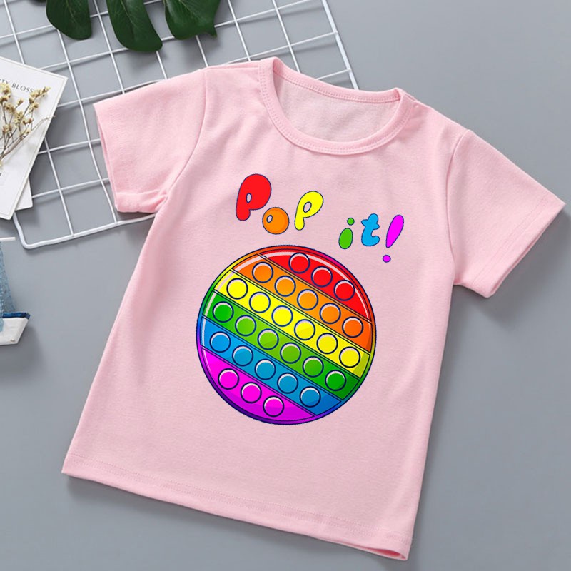 ÁO THUN POP IT POPIT UNISEX  PHÔNG NAM NỮ GIA ĐÌNH CẶP ĐÔI CÓ SIZE TRẺ EM CHO BÉ TRAI GÁI AOMIVN