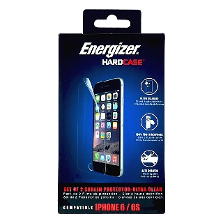Bộ 2 Miếng dán màn hình Energizer HC PET iPhone 6 / 6s ENSPCLCLIP6S