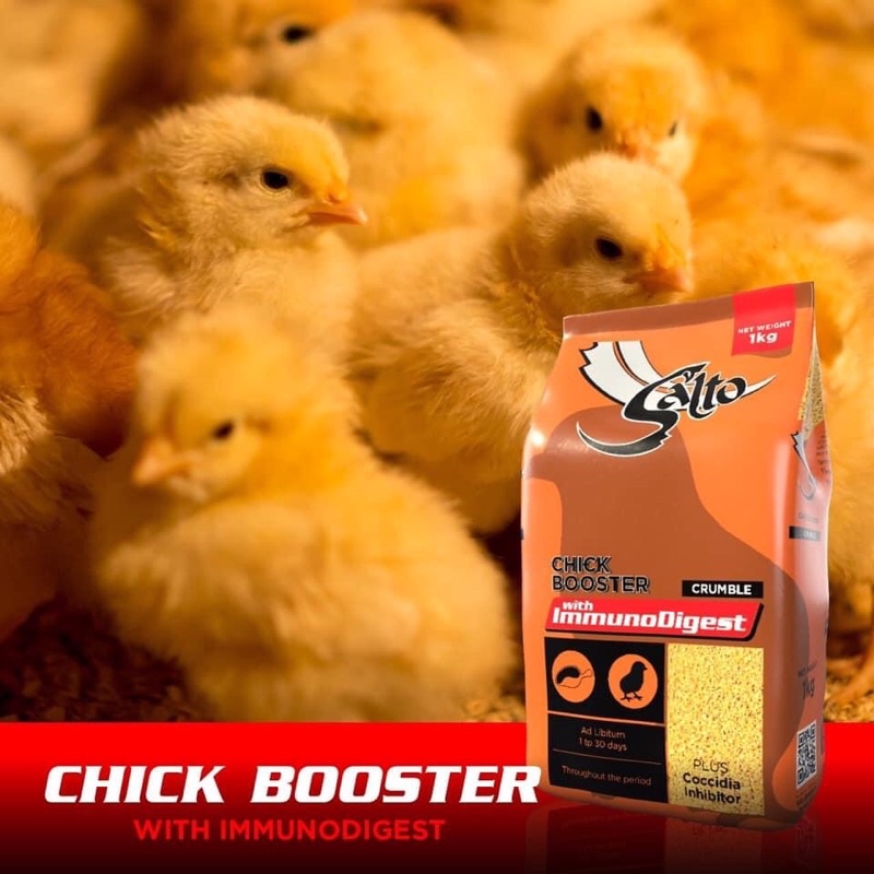 Cám salto dinh dưỡng cho gà con..0-1tháng