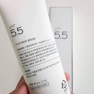 Sữa rửa mặt SNOW WHITE từ LANCI