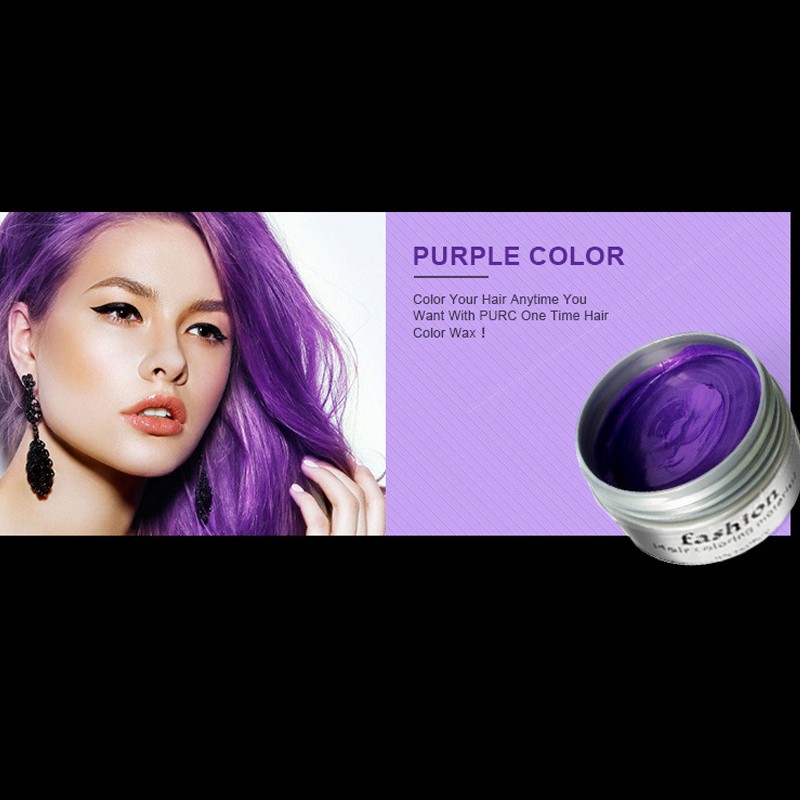 High Quality Temporary Hair Color Wax Men Diy One-Time Molding Paste Gold