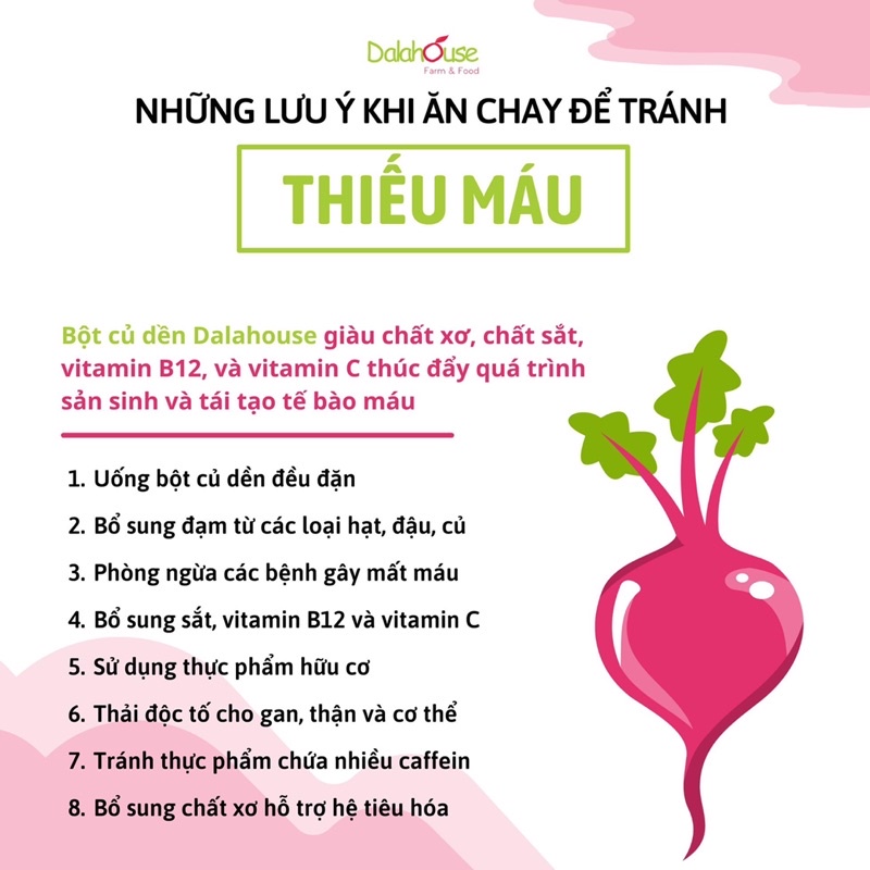 Bột củ dền nguyên chất 100%, không hóa chất, không hương liệu, nhiều công dụng tốt cho sức khỏe, giữ dáng, đẹp da