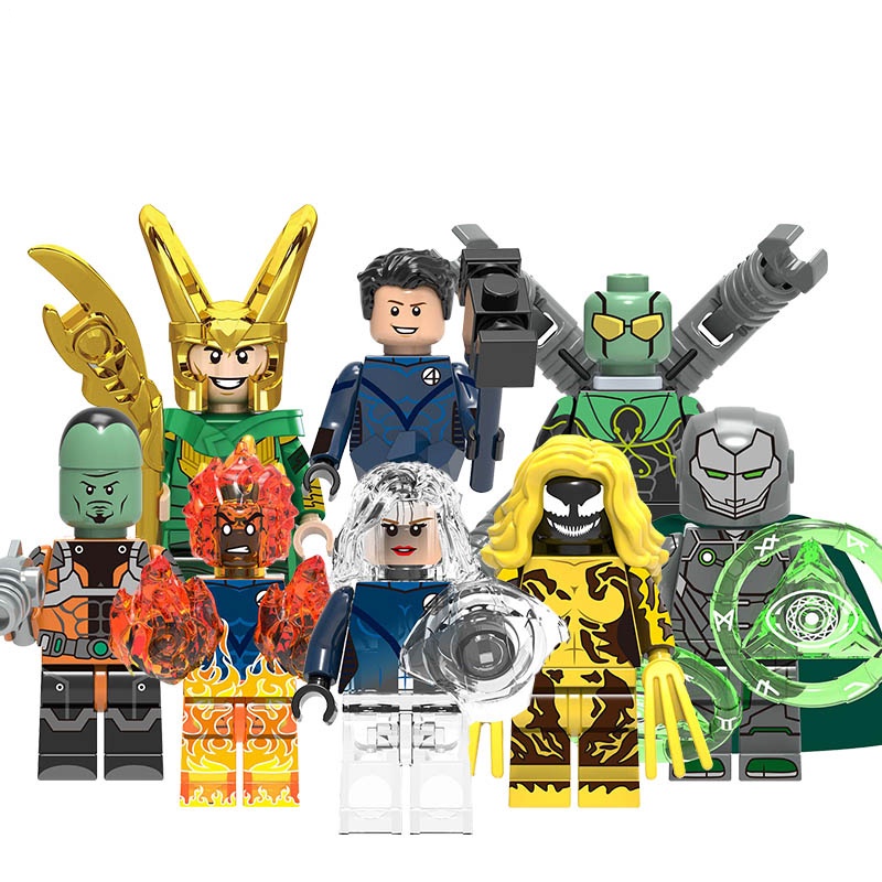 Bộ Đồ Chơi Lắp Ráp Mô Hình Nhân Vật Siêu Anh Hùng