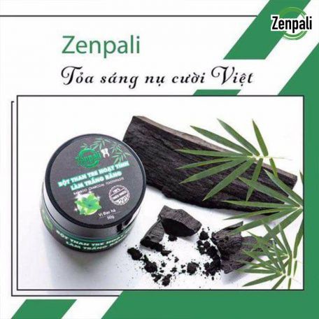 Zenpali - Bột than tre hoạt tính cao cấp làm trắng răng