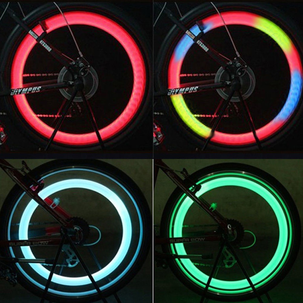 Dây Đèn LED Siêu Sáng Gắn Bánh Xe Đạp