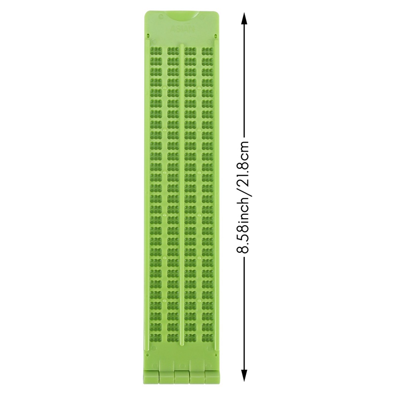 Bộ Bảng Viết Braille Slate Braille 4 Dòng 28 Ô (2)