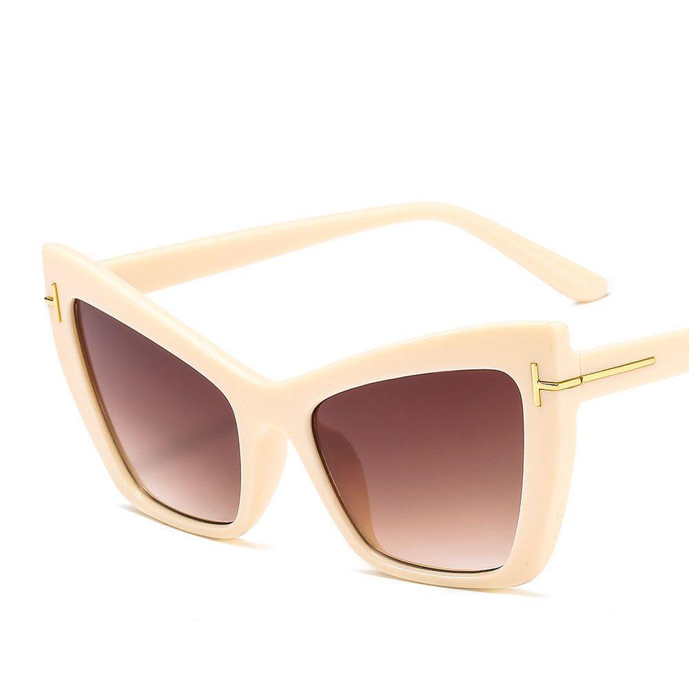 Kính Mát Mắt Mèo Phong Cách Hàn Quốc Cổ Điển Dành Cho Nam Nữ