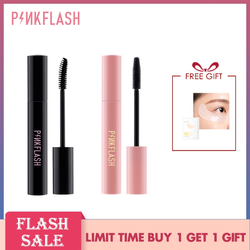 PINKFLASH Set 2 Mascara Chuốt Mi Chống Nước Cho Ngày Và Đêm Tiện Dụng Chất Lượng Cao