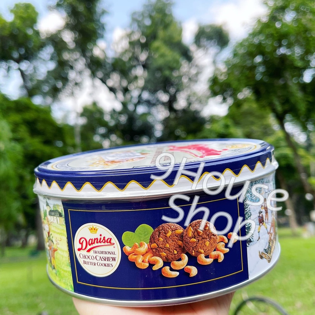 (DATE 08/23 Bánh Quy DANISA Hạt Điều 200gram