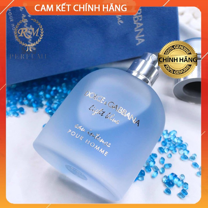 Nước hoa nam cao cấp mini 𝗗$𝗚 𝗟𝗶𝗴𝗵𝘁 𝗕𝗹𝘂𝗲 𝗜𝗻𝘁𝗲𝗻𝘀𝗲 chiết 5ml-10ml-20ml chính hãng - hương thơm tươi mát cho mùa hè | Thế Giới Skin Care