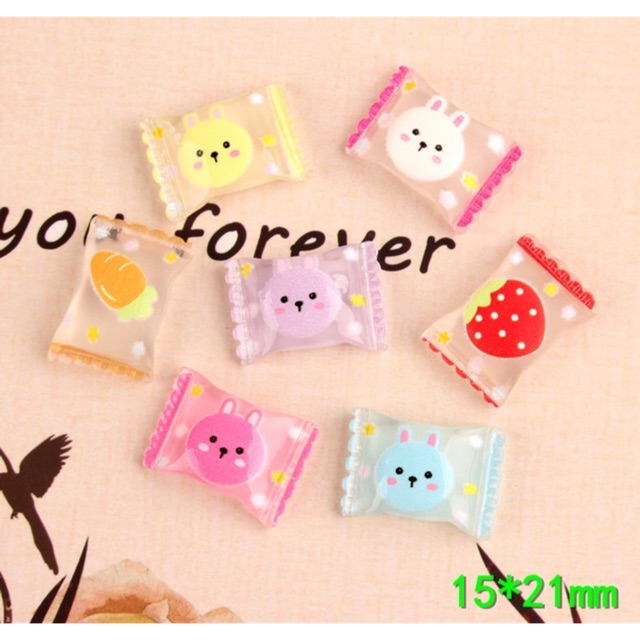 Charm hình kẹo ngọt dễ thương