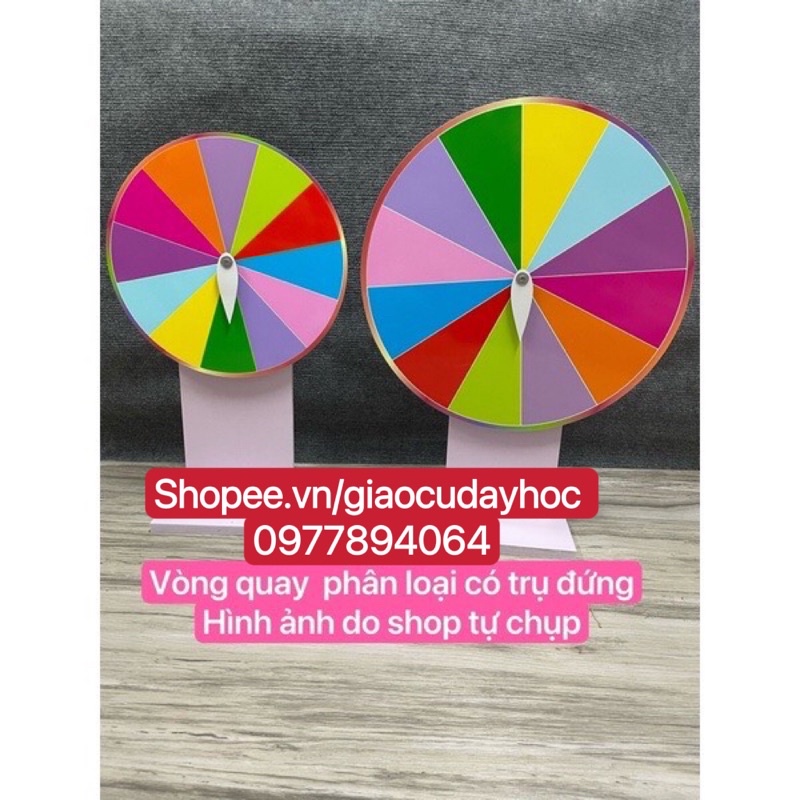 VÒNG QUAY  KÌ DIỆU 40 CM TRỤ ĐỨNG ĐẾ NAM CHÂM