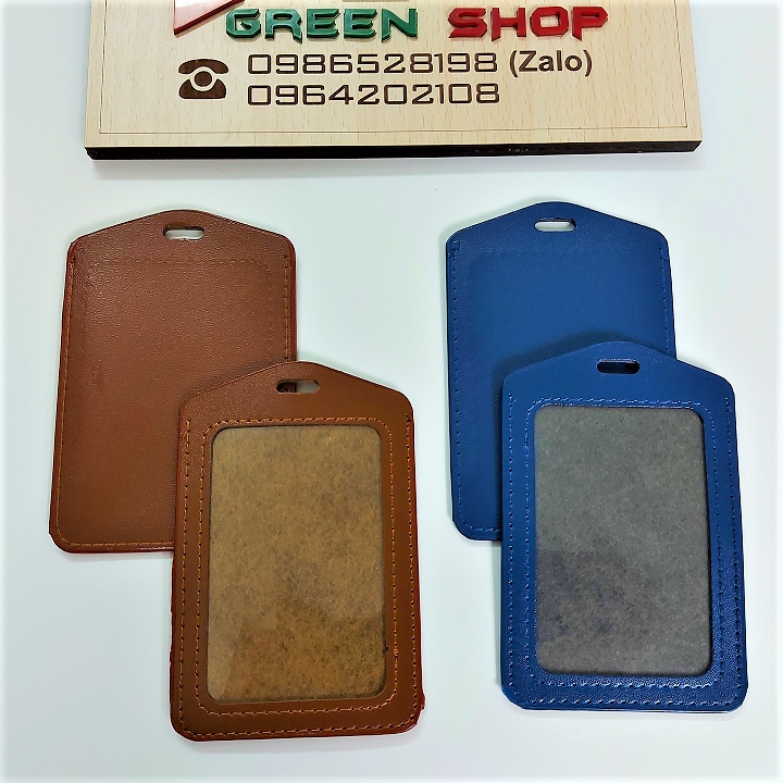 Bao đựng thẻ nhân viên, thẻ học sinh sinh viên bằng da cao cấp giá tốt