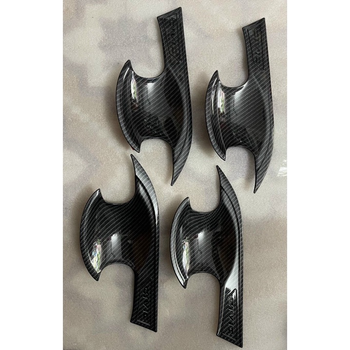 Ốp tay hõm cửa xe Honda Civic 2022 2023 mẫu carbon thể thao Cao Cấp hellooto