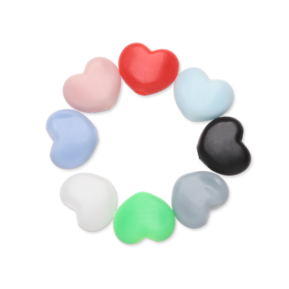 Nút Chặn Dây Cáp Bằng Silicon Hình Trái Tim Nhiều Màu Sắc | BigBuy360 - bigbuy360.vn