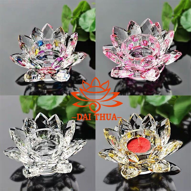 CHÂN ĐÈN CẦY HOA SEN PHA LÊ-phatgiaodaithua | BigBuy360 - bigbuy360.vn