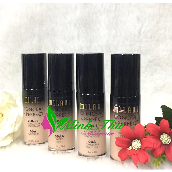 Kem Nền Milani Conceal Perfect 2in1 - Kem Nền Che Khuyết Điểm Hoàn Hảo