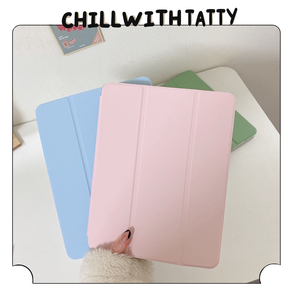 Bao da case ipad viền TPU mềm cao cấp cho các dòng ipad 2017/2018/2019/2020/2021/Air1/2/3/pro/M1