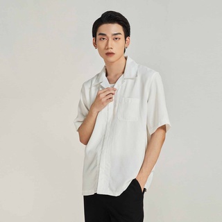 Áo sơ mi ngắn tay nam prenium Highway (Menswear) Fisher trắng