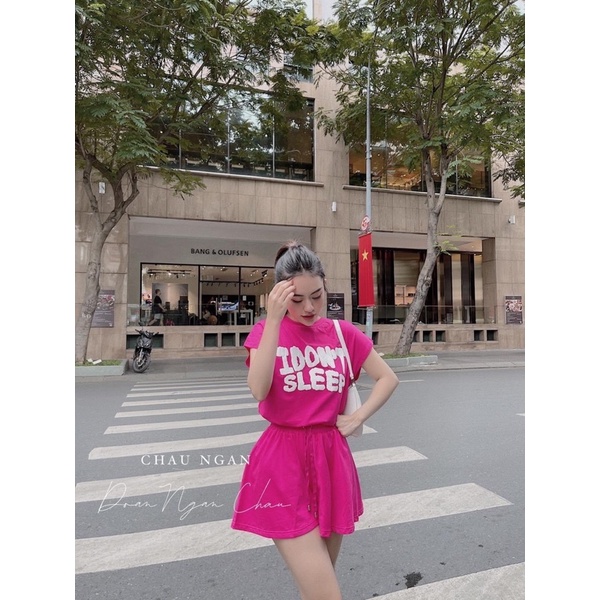 I DONT SLEPP - Set Đùi rộng Giả Váyy | BigBuy360 - bigbuy360.vn